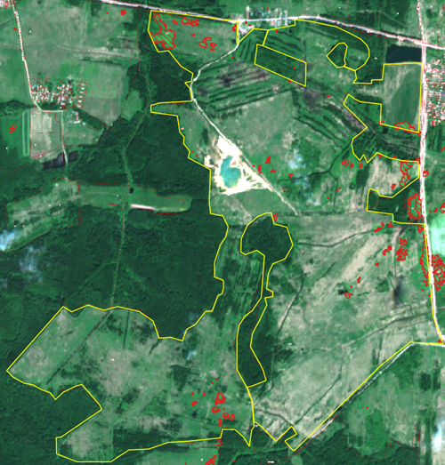 Сравнение данных РГИС и ИИ модели