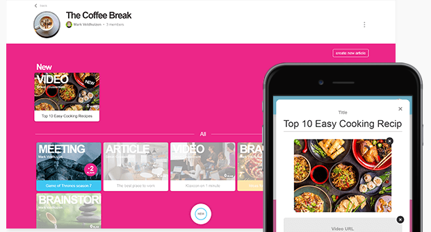 Нетворкинг Klaxoon